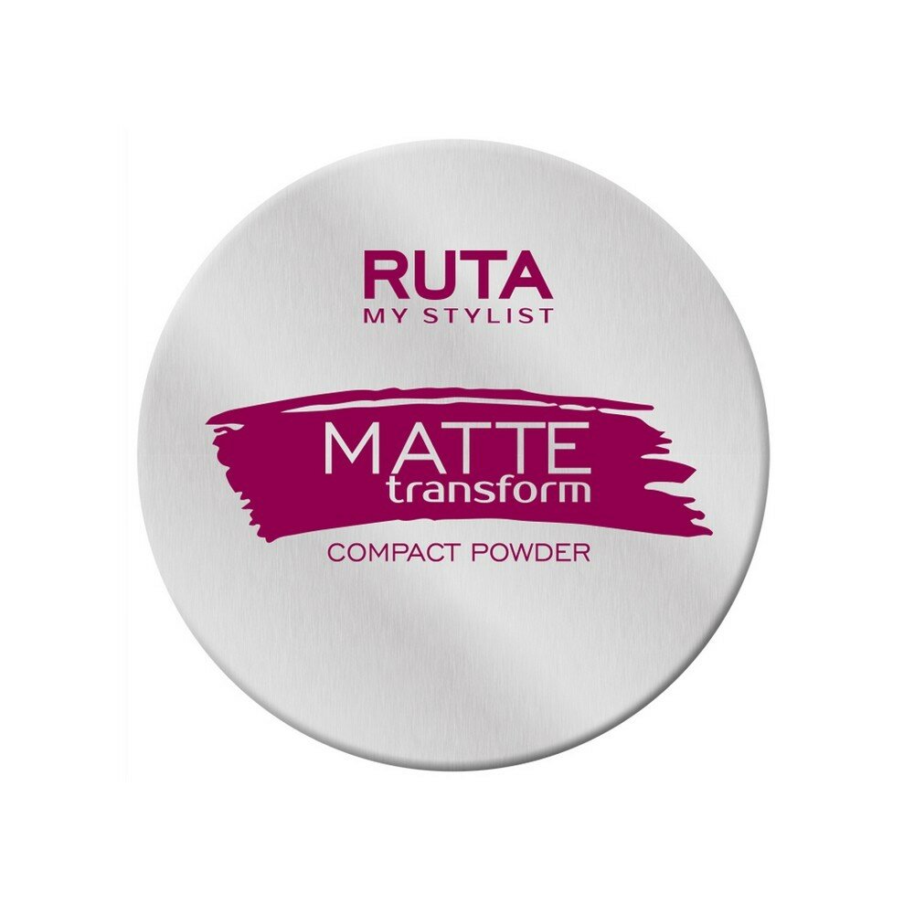 Компактная пудра для лица Ruta Matte Transform т.02 Светлый беж 7 г