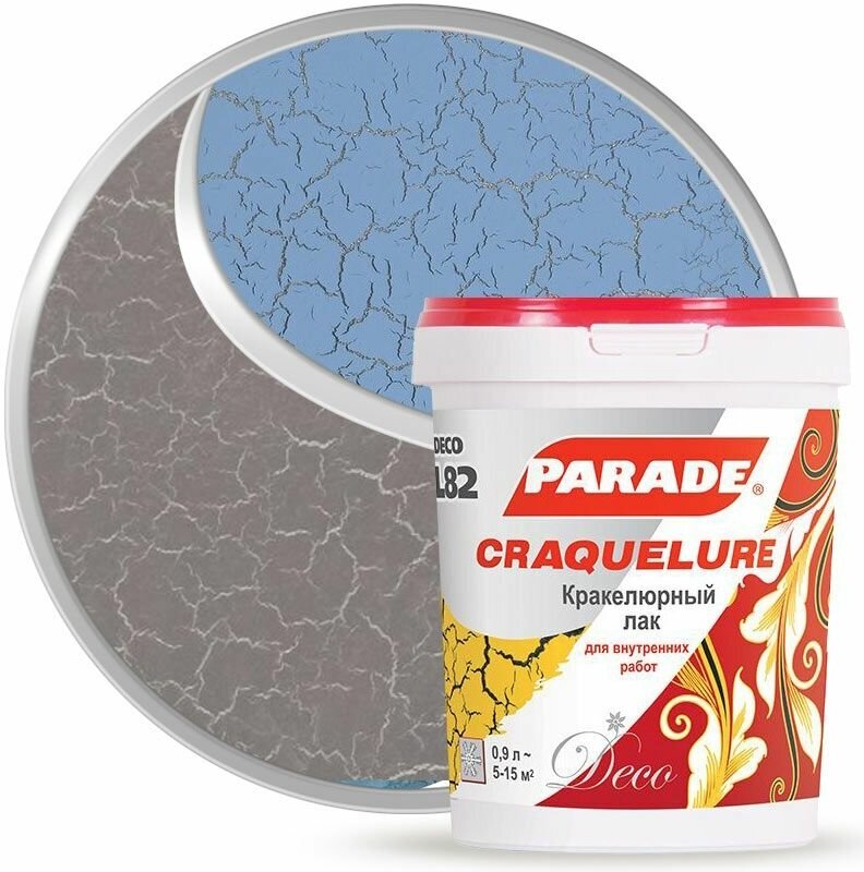 Кракелюрный лак PARADE DECO Craquelure L82 0,9л