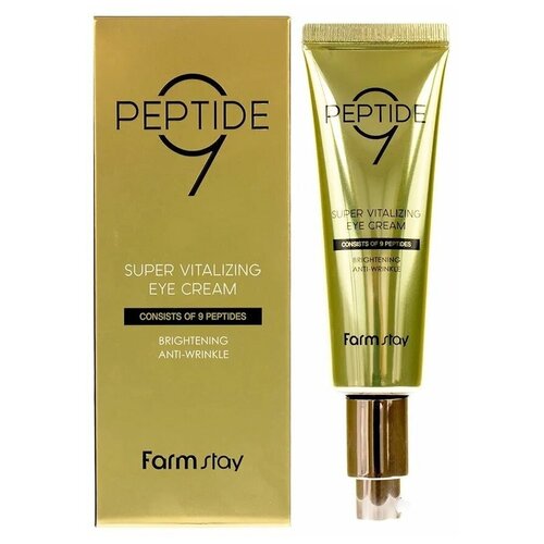 FarmStay Крем для области вокруг глаз Peptide 9 Super Vitalizing Eye Cream, 50 мл