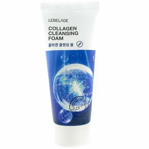 LEBELAGE FOAM Пенка для лица очищающая с коллагеном COLLAGEN CLEANSING FOAM 100мл