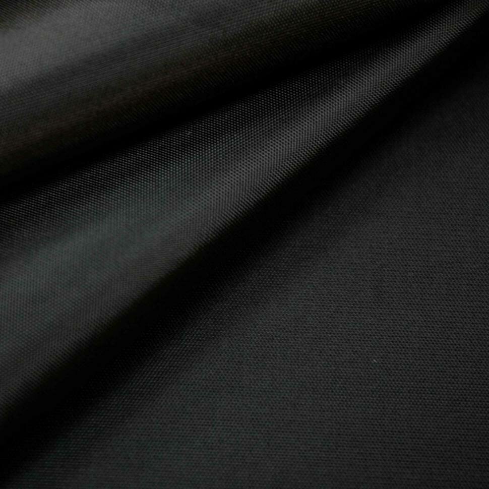 Ткань плащевая "Оксфорд" 200D цвет. чёрный