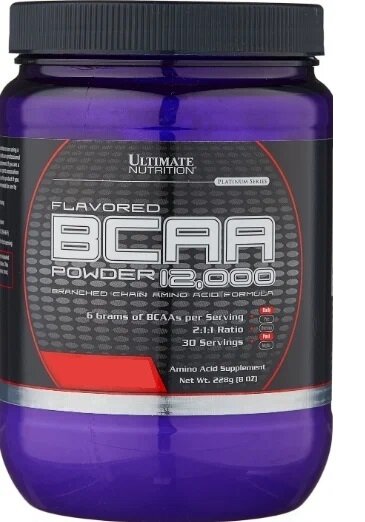 Ultimate Nutrition BCAA Powder 12000 228 гр (Ultimate Nutrition) Розовый лимонад