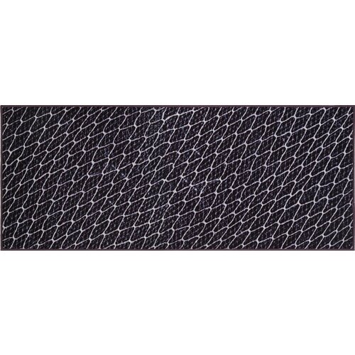 Коврик декоративный нейлон Кристалл 80x200 см цвет фиолетовый