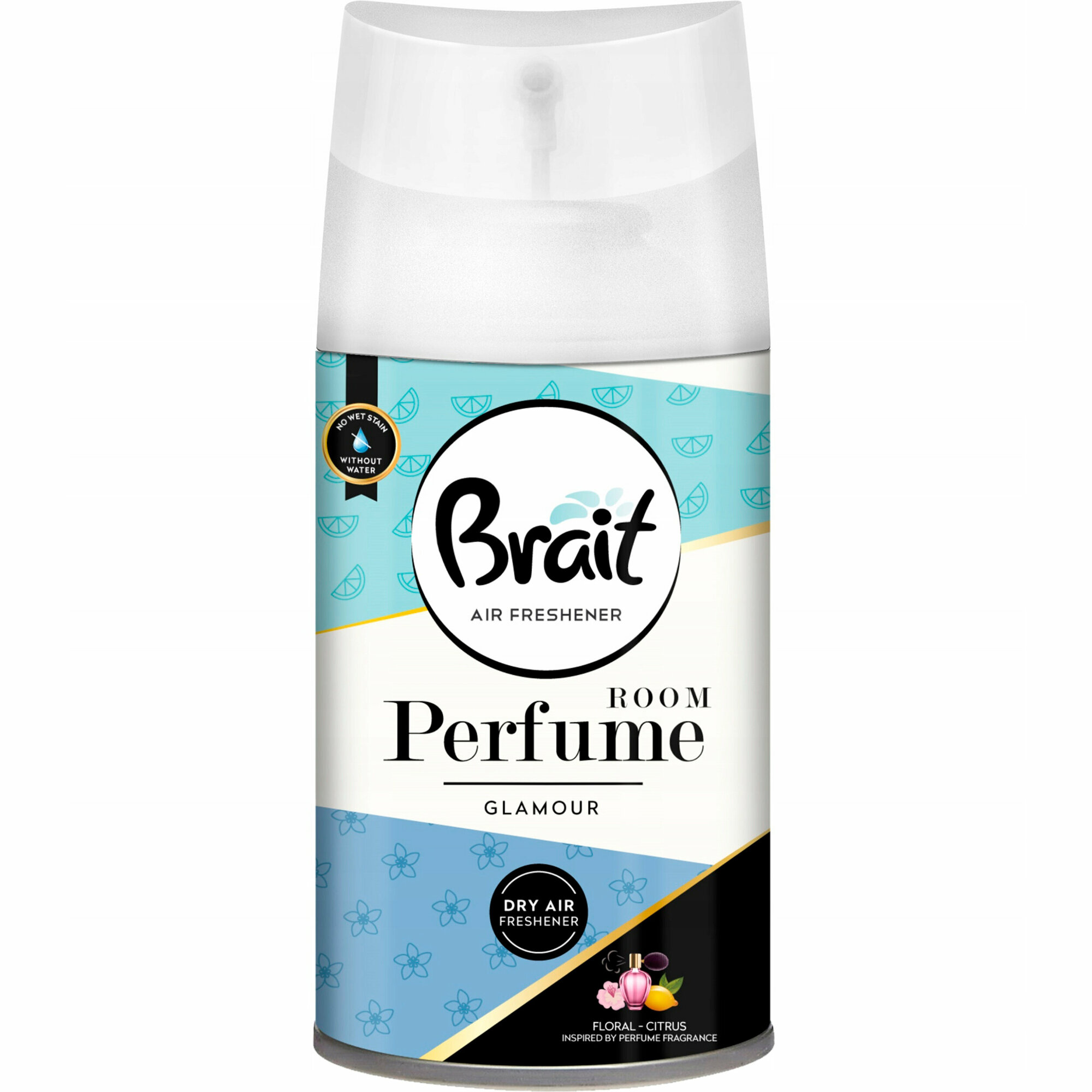Brait GLAMOUR PERFUME, совместим с AirWick, аромат Цветочно-цитрусовый (250 мл)