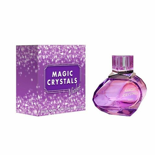 туалетная вода для женщин magic crystal violet 60 мл Туалетная вода для женщин Magic crystal violet, 60 мл