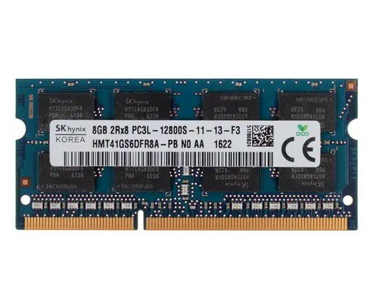 Оперативная память Hynix 8 ГБ DDR3L 1600 МГц SODIMM CL11 HMT41GS6AFR8A-PB