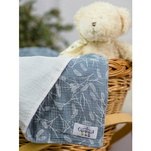 Плед детский муслиновый на выписку