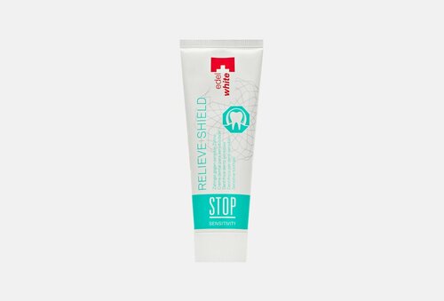 Зубная паста-гель stop sensitive relieve+shield toothpaste