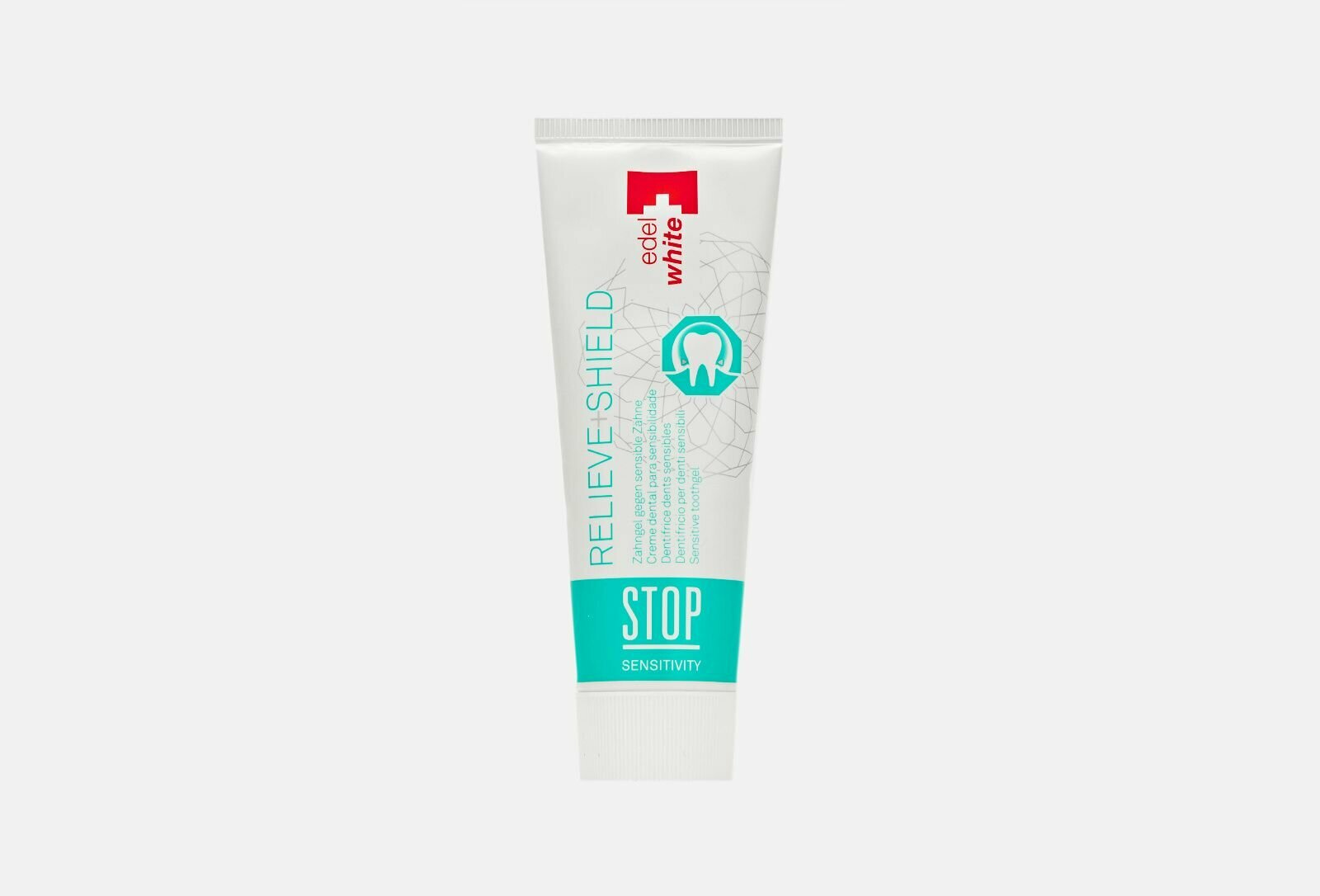 Зубная паста-гель stop sensitive relieve+shield toothpaste