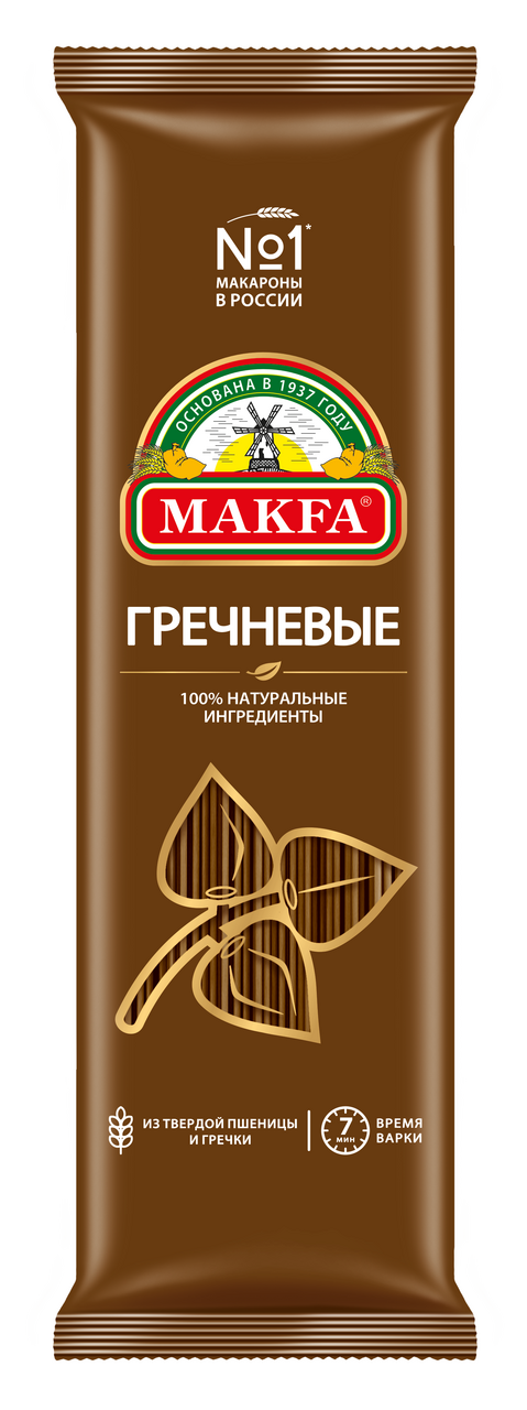 Макаронные изделия Makfa Спагетти гречневые 500 г