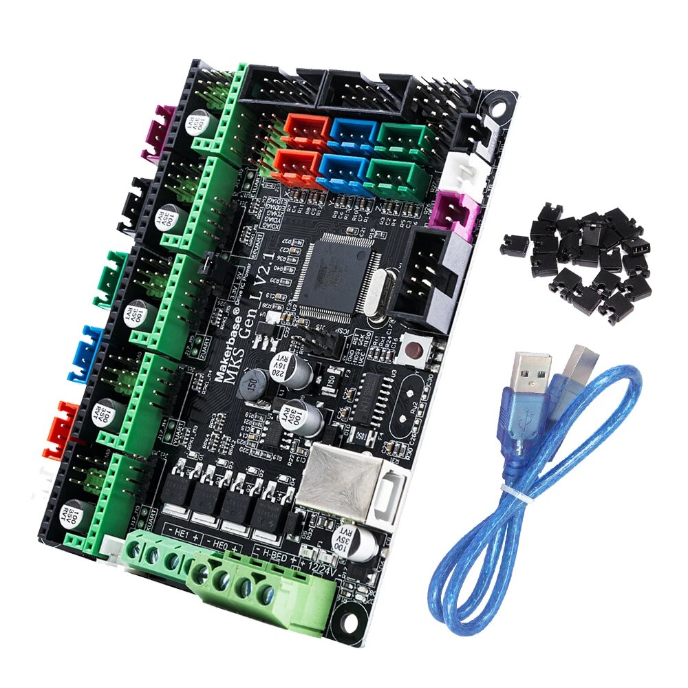 RAMPS MKS Gen-L V 2.1 1.0 материнская плата для 3D-принтера, MKS Gen-LV2.1