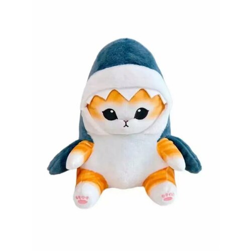 Мягкая игрушка Кот акула 14см