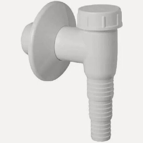 Изображение товара Сифон Mcalpine WMV-32WH для подключения слива бытовой техники с обр. клап. и отражателем, выход 32 мм