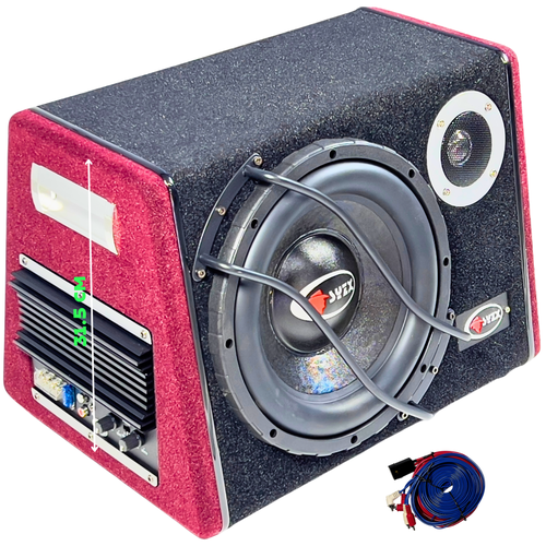 Сабвуфер со встроенным усилителем 10 дюймов 10888₽