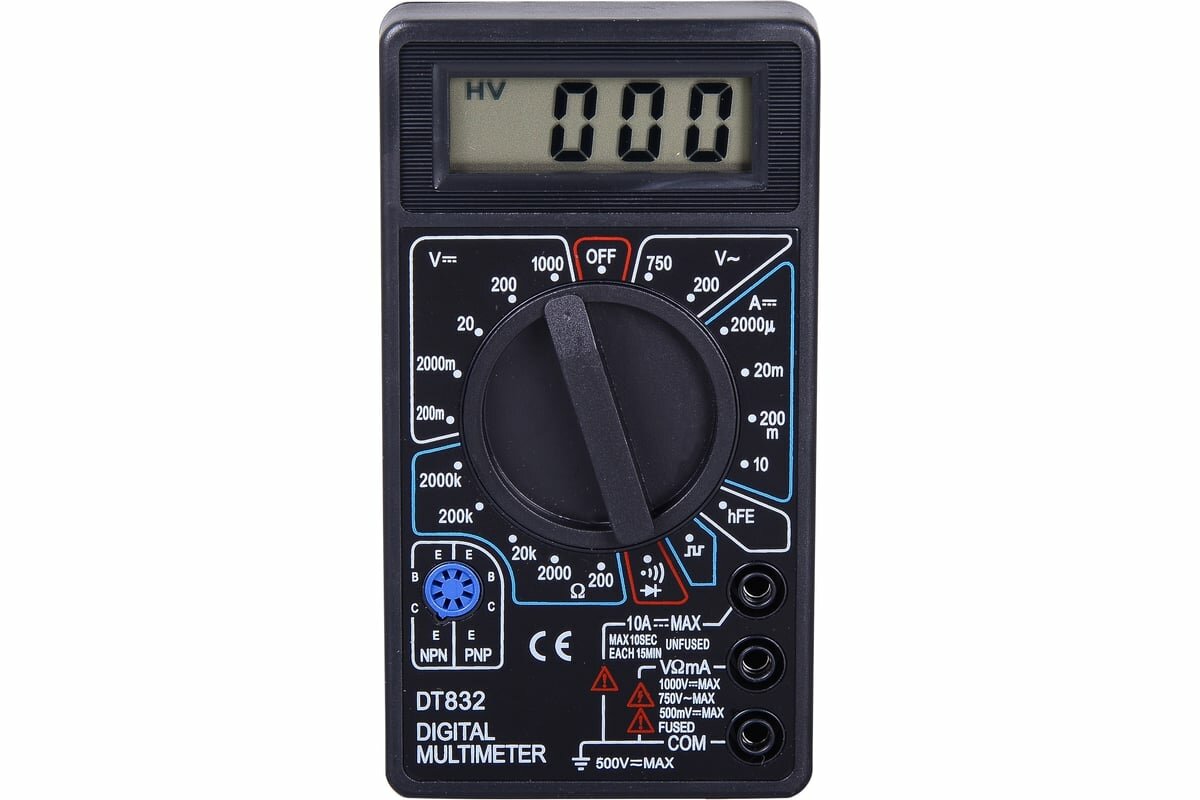 Изображение Мультиметр Ресанта ТЕК DT 832 61/10/512