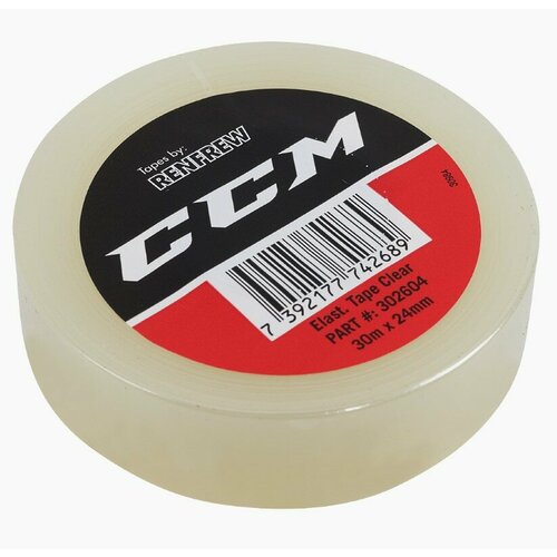 Лента для хоккейных щитков TAPE CCM ELAST 30MX24MM, для фиксации щитков