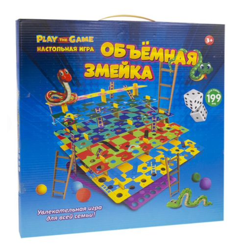 Настольная игра Объемная змейка Play the Game в ассортименте 809₽