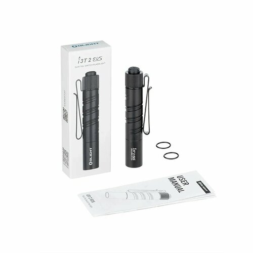 Фонарик Olight i3T 2 EOS 200 люмен, Black, Черный