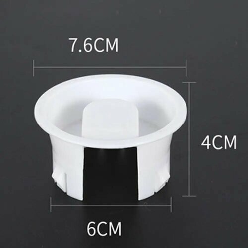 Пластиковые крышки для бутылок 76 см Белый 118₽