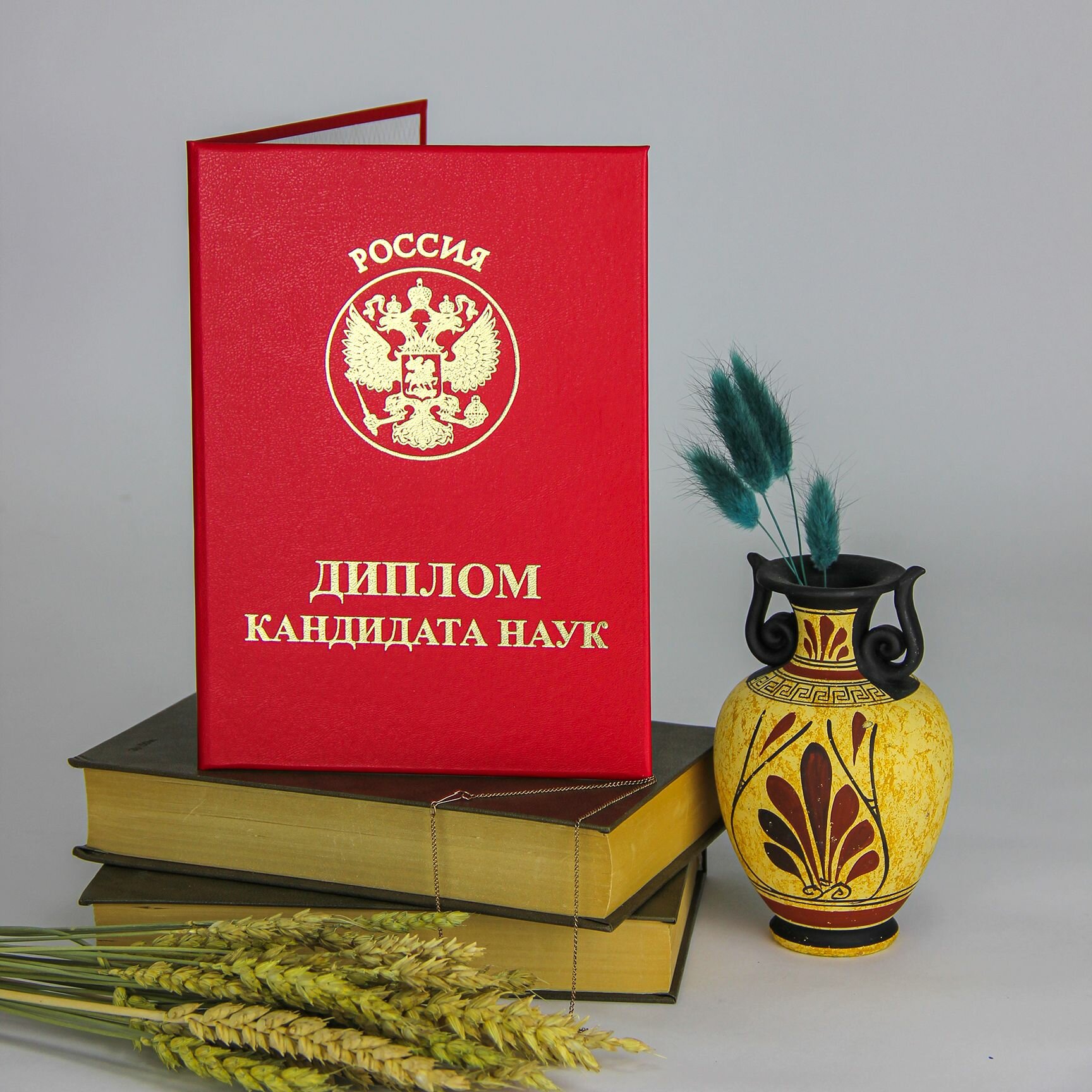 Обложка , красный, золотой