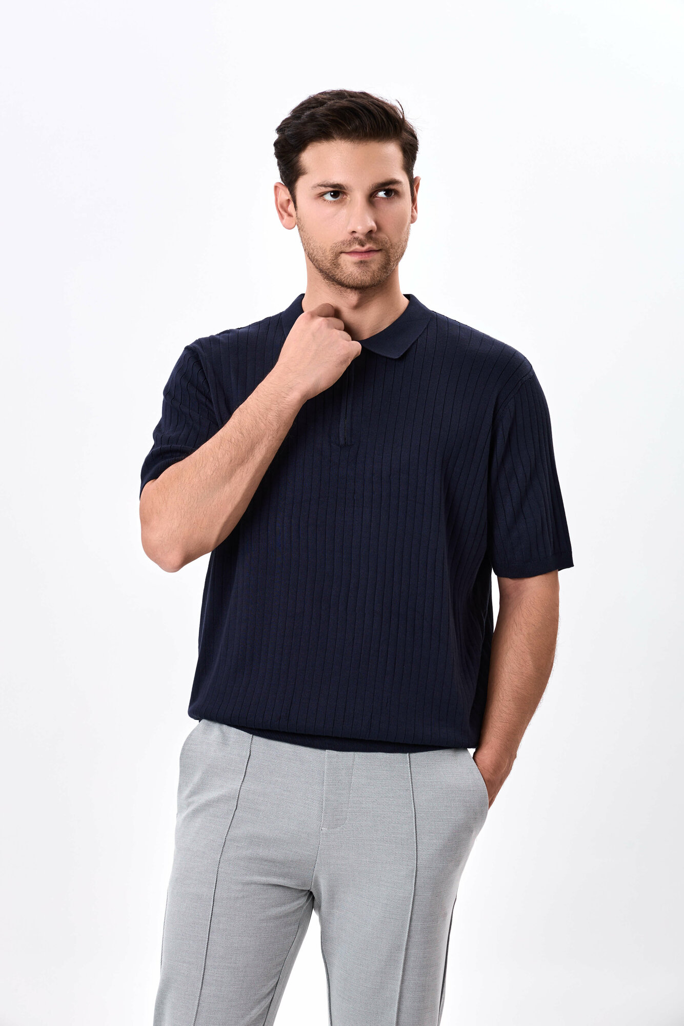 Джемпер TERRA PRO, размер 2XL, navy