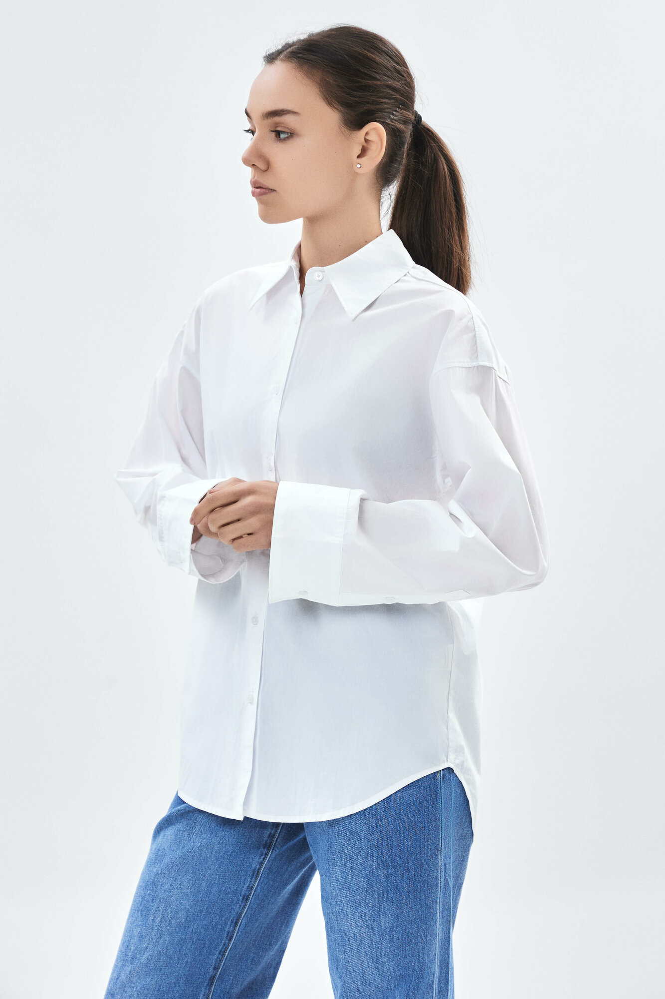 Рубашка TERRA PRO, размер L, white — фото 1