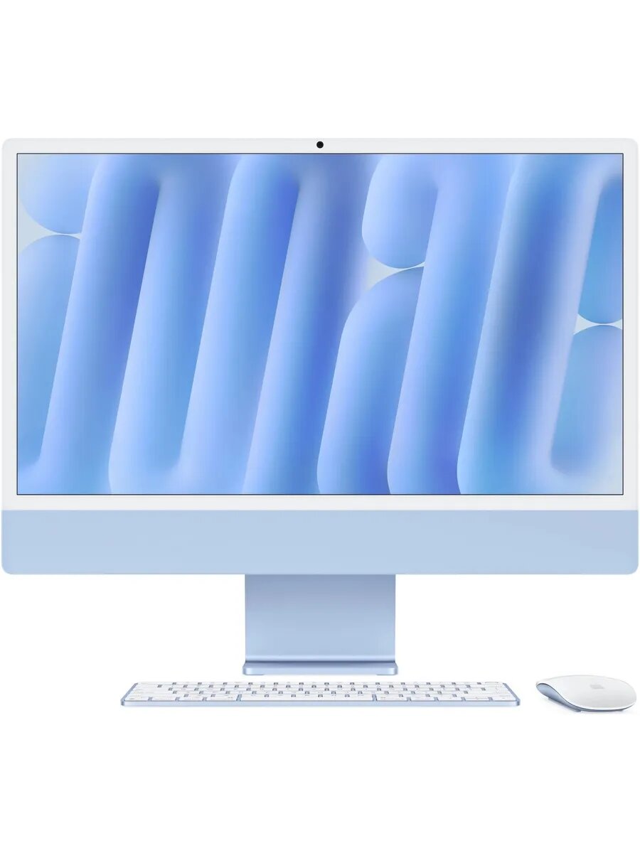 Моноблок Apple iMac M4 [MWV13] 24 M4 Retina 4K (10/10/16/256) Blue