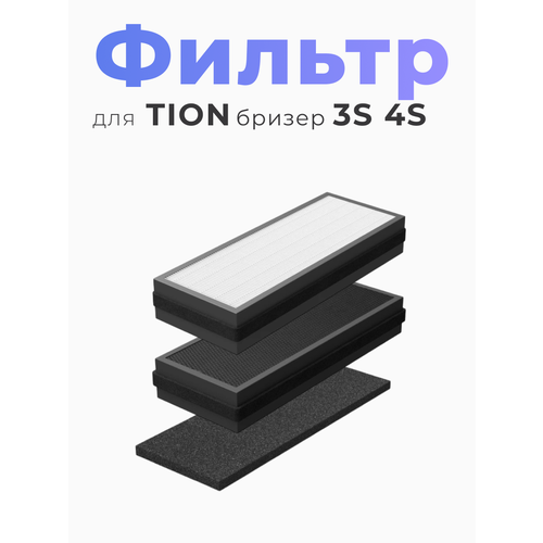 фото Комплект фильтров run energy, для tion бризер, hepa, противоаллергенные, 3 шт