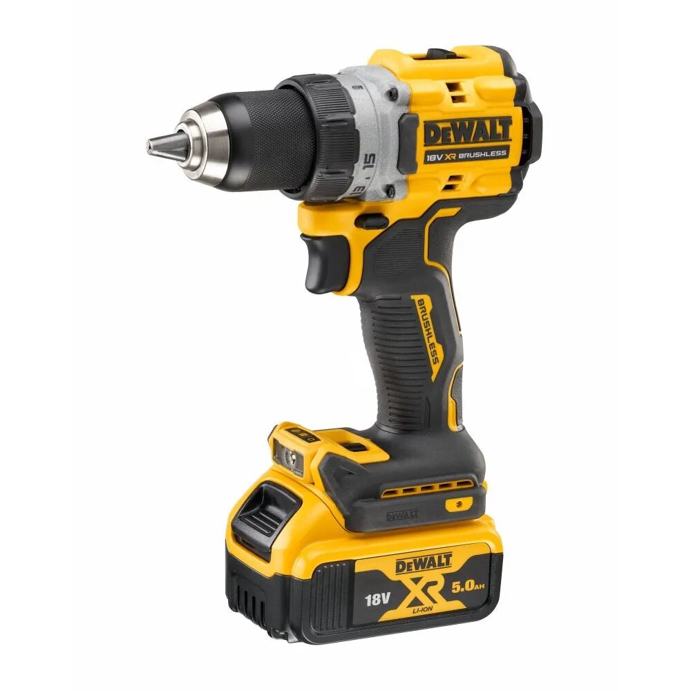 Аккумуляторная дрель-шуруповерт DeWalt DCD800P2T-QW — фото 1