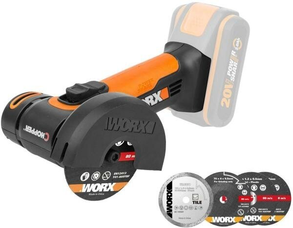 Углошлифовальная машина Worx WX801.9 76 мм