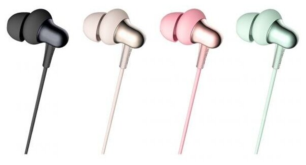 Проводные наушники 1MORE Stylish Dual-Dynamic In-Ear E1025, розовый - фото №20