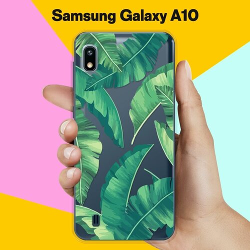 Силиконовый чехол Пальма на Samsung Galaxy A10 силиконовый чехол пальма на samsung galaxy s10