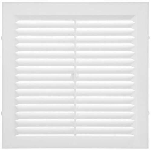 Решетка вентиляционная ZEIN Люкс Л155 155 x 155 мм с сеткой неразъемная 399₽