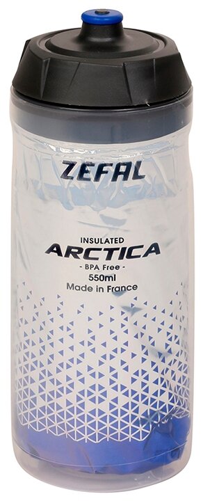 Фляга Zefal Arctica 55 Bottle Silver/Blue