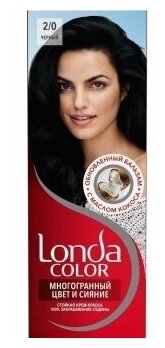 LONDA londa color стойкая крем-краска для волос 2/0 черный