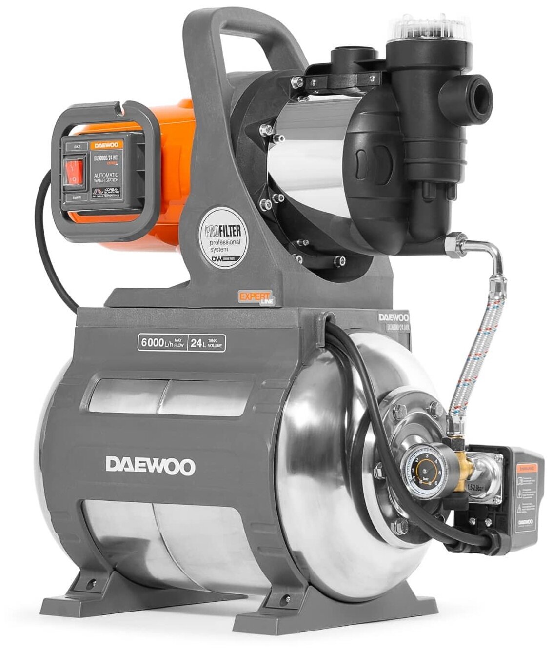 Насосная станция Daewoo Power Products DAS 6000/24 INOX (1400 Вт)