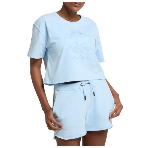 Футболка Carlo Colucci, размер S, голубой