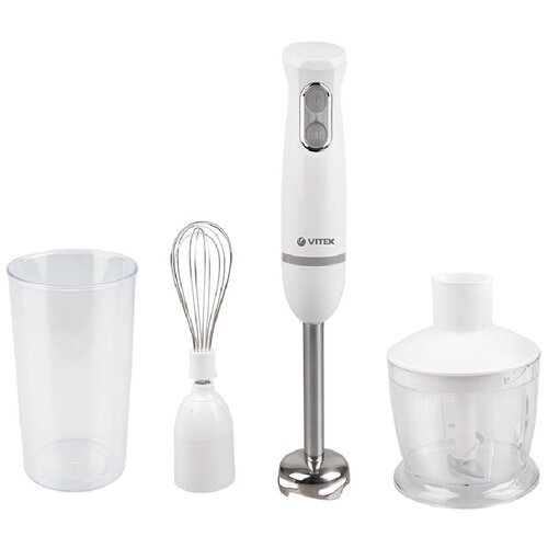 3413-VTW Блендер погружной VITEK 600 Вт 2 скорости чаша измельчителя объемом 600 мл 339000₽