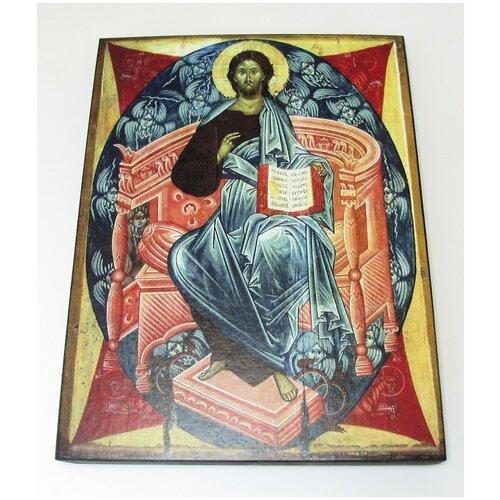 Икона Спас в силах, размер иконы - 20x25 книга пророка иезекииля