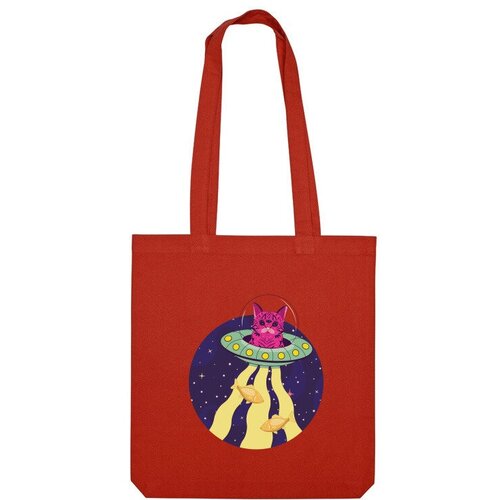 фото Сумка шоппер us basic, красный