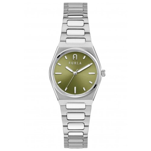 фото Наручные часы furla наручные часы furla ww00020008l1, зеленый, серебряный