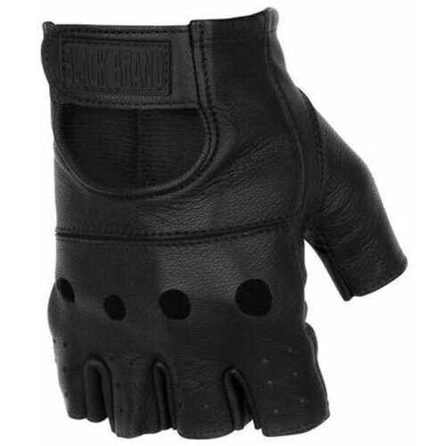 Перчатки митенки Black Brand черные 7,5 [S/M]