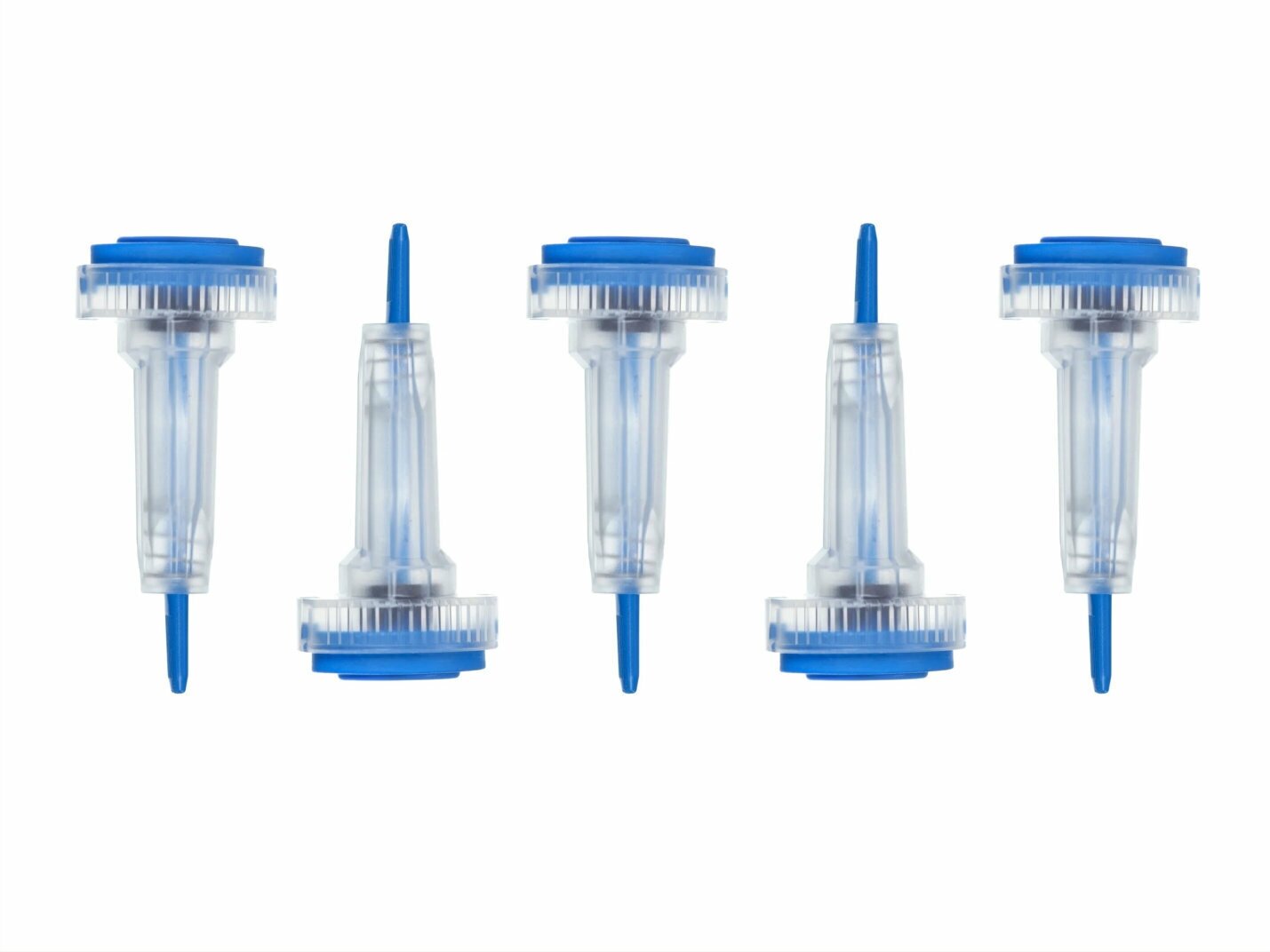 фото Ланцет Prolance Low Flow (синий) 1,4мм, 25G для капиллярного забора крови (5 шт.)