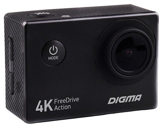 Видеорегистратор Digma FreeDrive Action 4K черный 8Mpix 2160x3840 2160p 140гр.