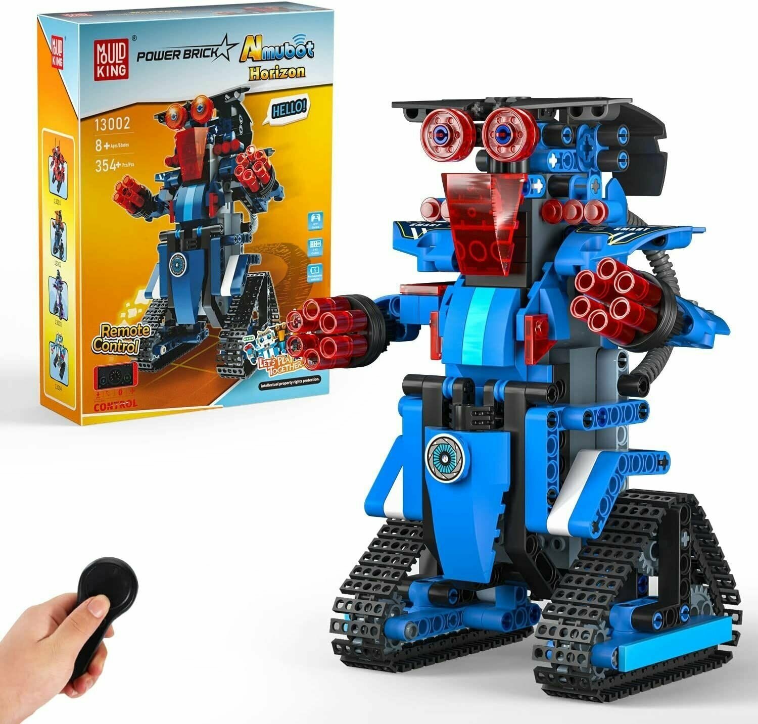 Конструктор Mould King 13002 Робот "Horizon"(синий),349деталей