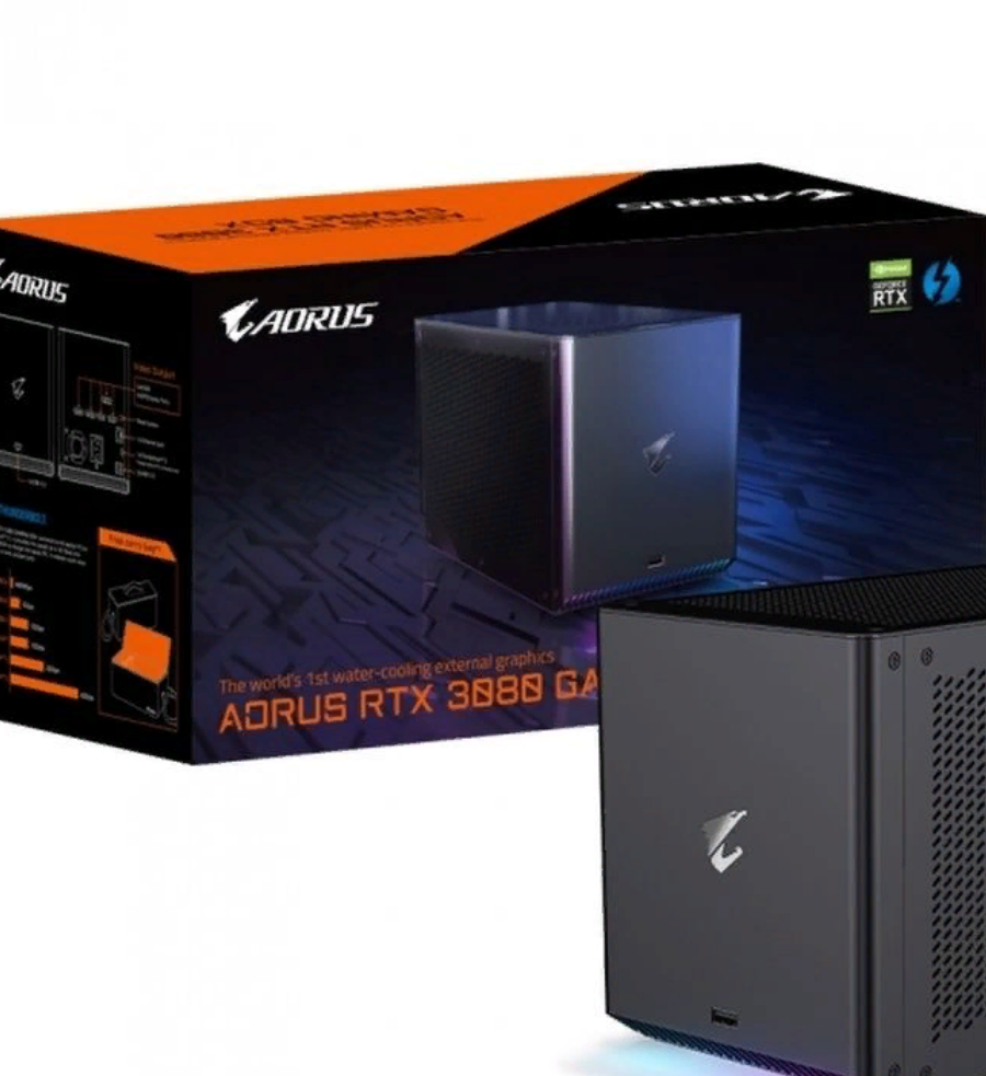 Внешняя видеокарта GIGABYTE AORUS GeForce RTX 3080 GAMING BOX LHR Thunderbolt GV-N3080IXEB-10GD rev 20