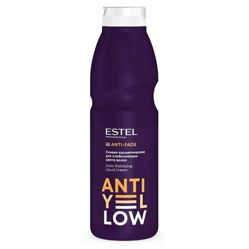 Молочко Estel Professional Anti-Yellow Сливки косметические для стабилизации цвета волос, 500 мл
