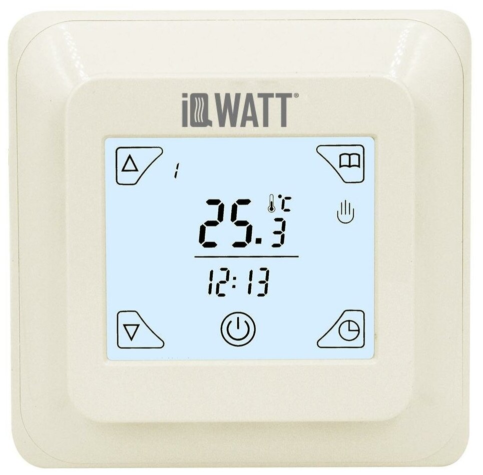 Терморегулятор электронный IQ THERMOSTAT TS (ivory)