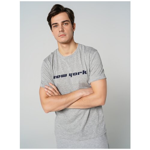 фото Футболка с кор.рукавом твое 79225 размер s, светло-серый меланж, men