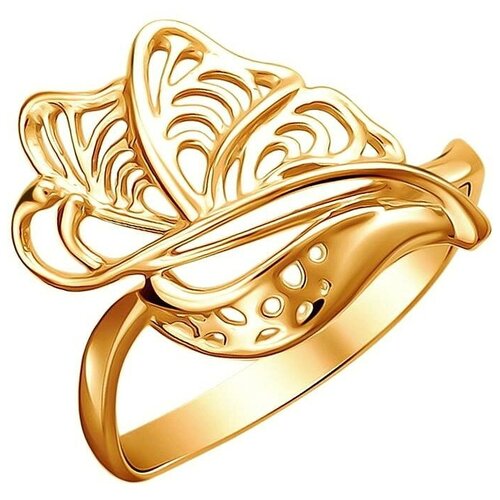 фото Эстет кольцо из красного золота 01к0112314р, размер 16.5